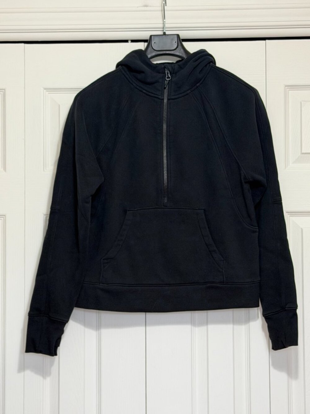 Lolë Half-Zip Hoodie - Black